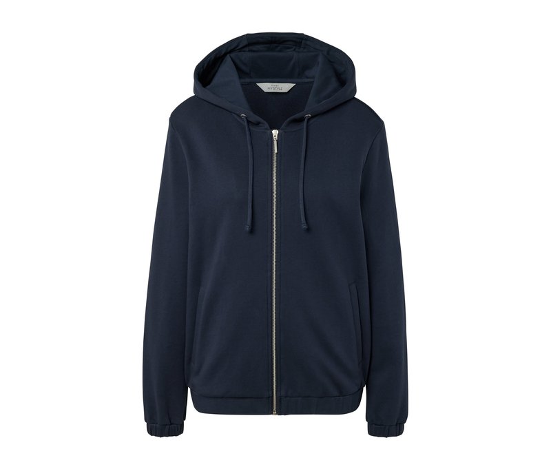 Tchibo - Sweatjacke - Gr. S - dunkelblau