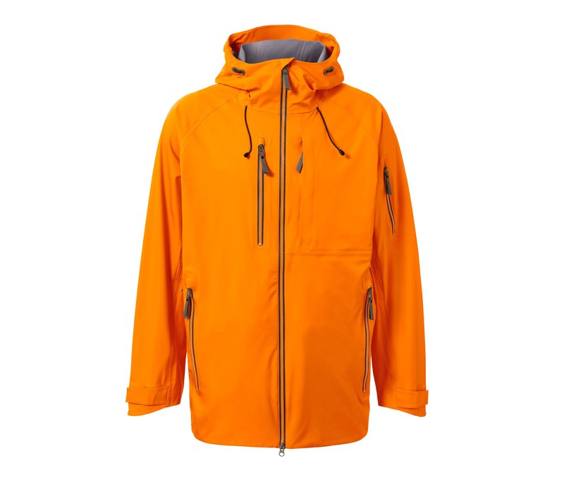 Tchibo - Hardshell-Skijacke - Herren - Gr. S - orange