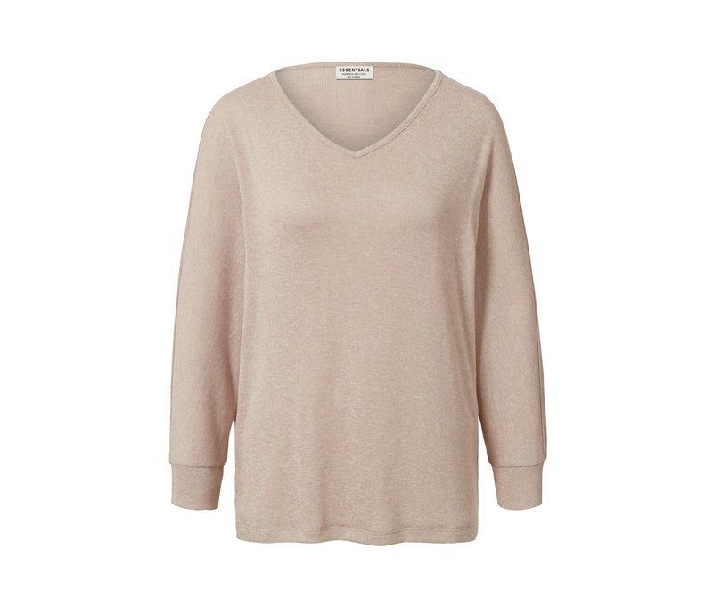 Tchibo - Fledermausshirt - Damen - Gr. M - beige