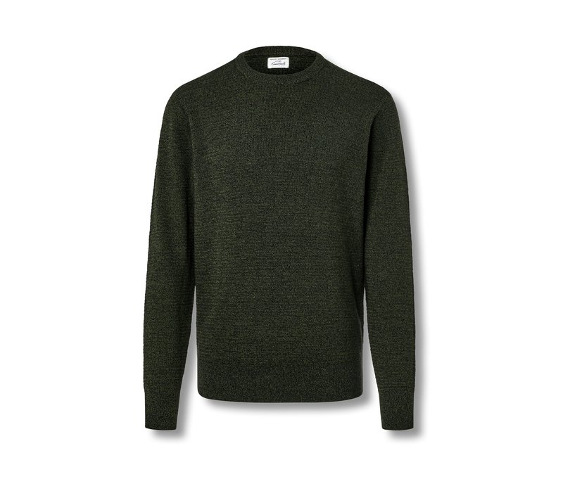 Tchibo - Pullover mit Rundhalsausschnitt - Herren - Gr. XXL - khaki