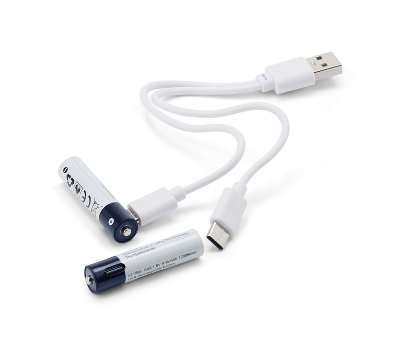 Tchibo - Akku AAA-Batterien - weiß