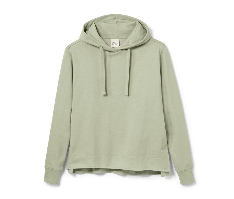 Nah/Studio Hoodie - Bio-Baumwolle - Gr. XL - grün