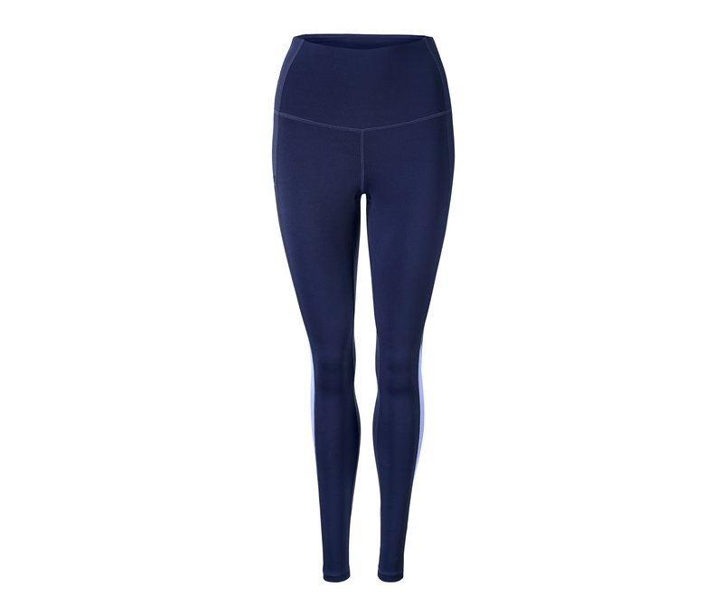 Tchibo - Colorblocking-Sporttight - Damen - Gr. XL - violett