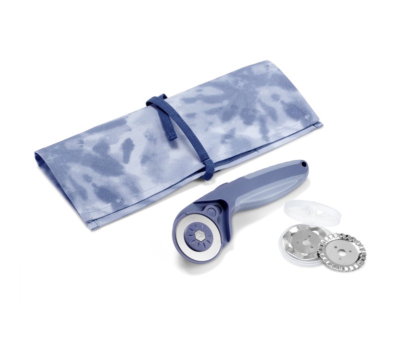 Tchibo - Stoff-Rollschneider - blau