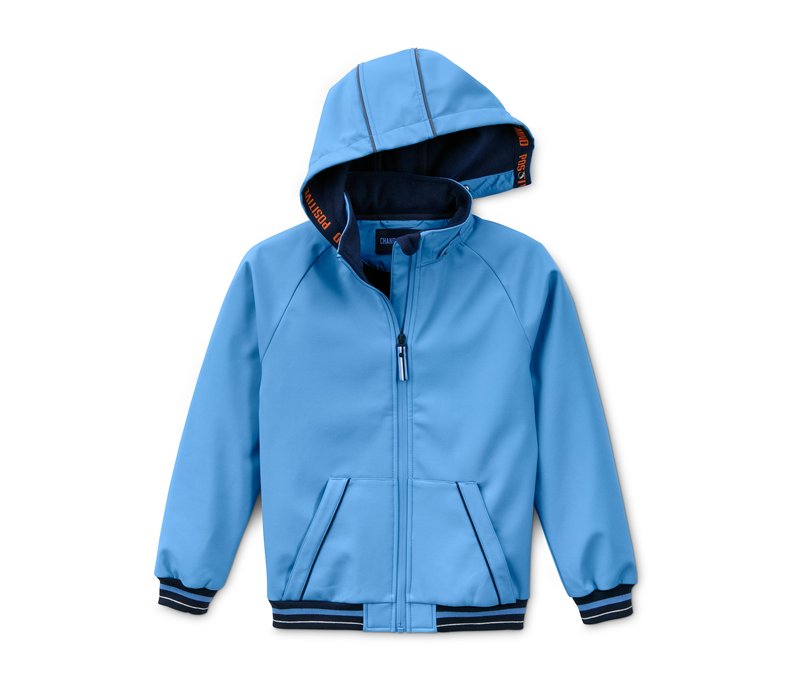 Tchibo - Softshelljacke mit recyceltem Material - Jungen - Gr. 146/152 - blau