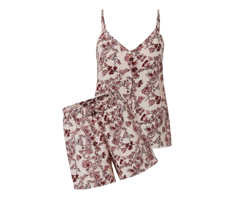 Tchibo - Shorty-Pyjama - Damen - Gr. 36 - rosé