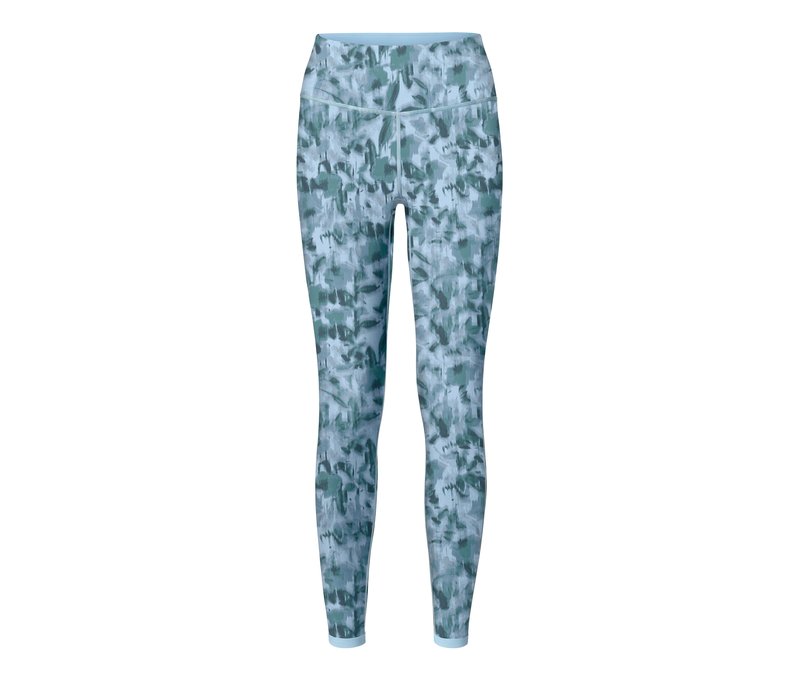 Tchibo - Wende-Sporttight - Damen - Gr. S - hellblau/print