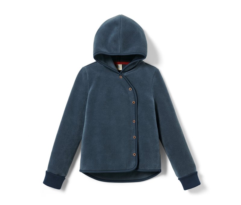 Tchibo - Baby-und-Kleinkinder-Fleecejacke - Herren - Gr. 122/128 - dunkelblau