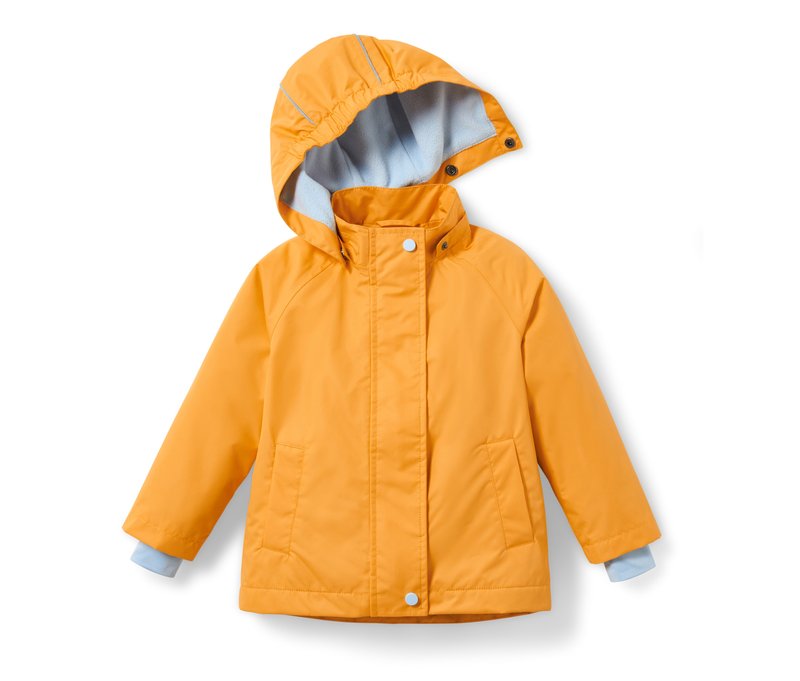Tchibo - Kleinkind-Thermo-Regenjacke - Herren - Gr. 98/104 - gelb