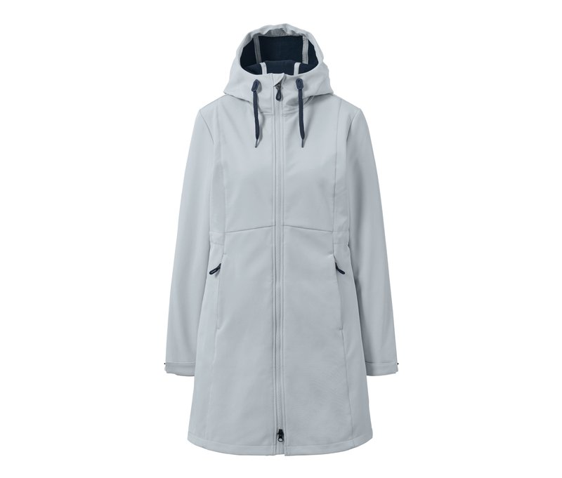 Tchibo - Softshellmantel - Damen - Gr. 38 - grau