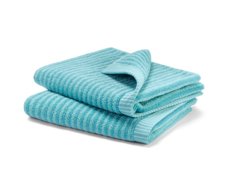 Tchibo - 2 Handtücher - blau