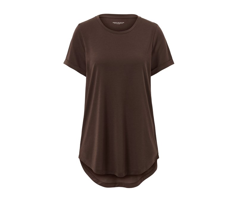 Tchibo - Longshirt - Damen - Gr. S - braun