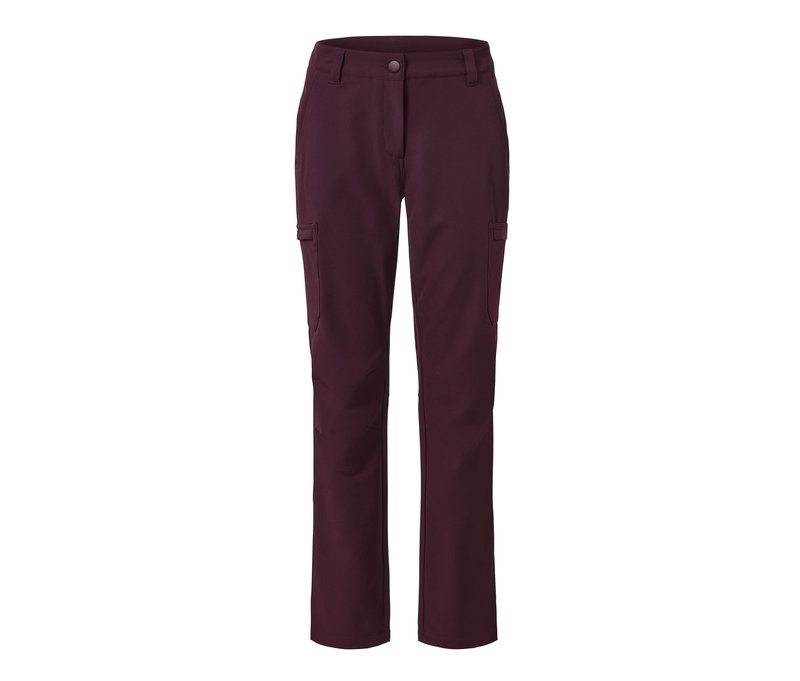 Tchibo - Cargo-Softshellhose - Damen - Gr. 36 - bordeaux