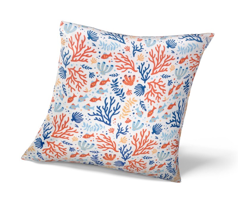 Tchibo - Dekokissen-Bezug - koralle