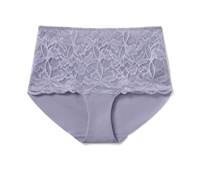 Tchibo - Highwaist-Panty - Damen - Gr. S - lila