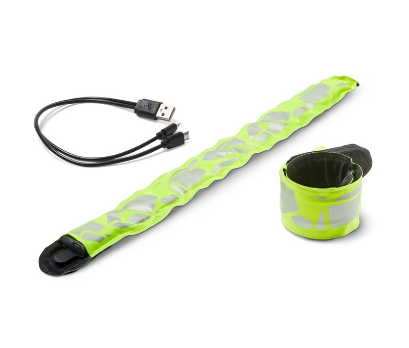 Tchibo - 2 LED-Schnappbänder mit USB - gelb
