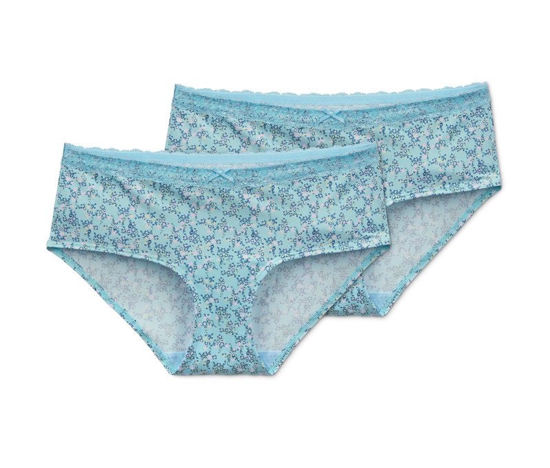 Tchibo - 2 Pantys - Damen - Gr. L - türkis