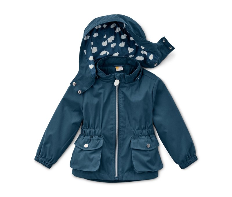 Tchibo - Parka - Mädchen - Gr. 122/128 - dunkelblau