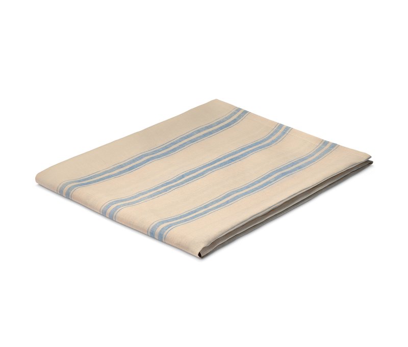 Tchibo - Gestreifte Leinen-Tischdecke - beige
