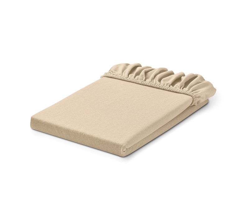 Tchibo - Jersey-Spannbettlaken - beige