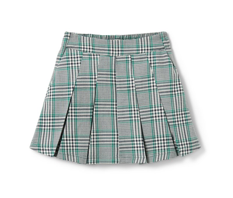 Tchibo - Hosenrock mit weicher Viskose - Mädchen - Gr. 134/140 - dunkelblau/kariert