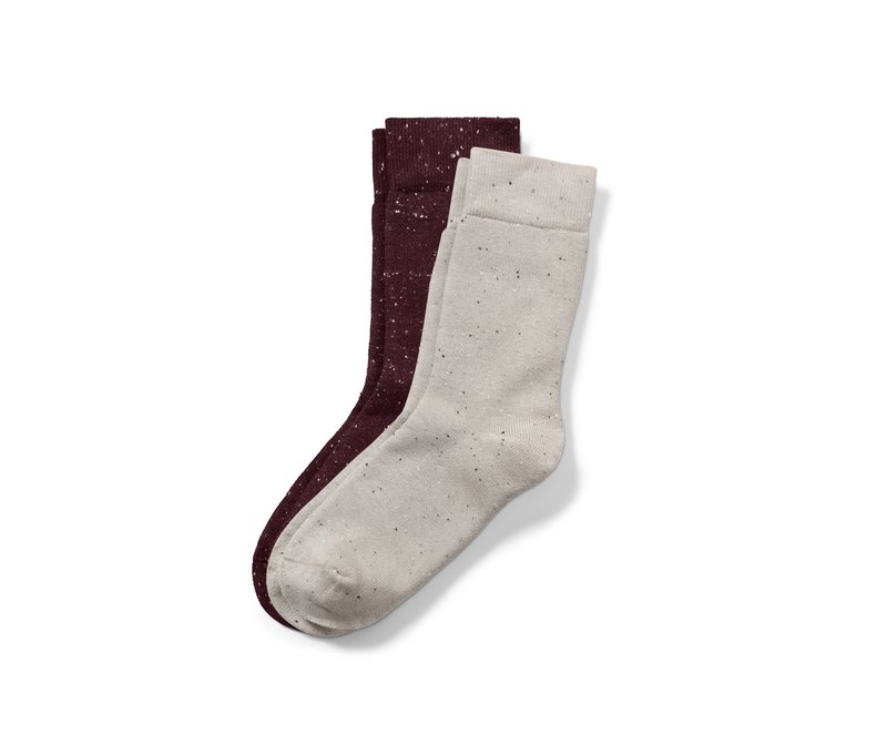 Tchibo - 2 Paar Thermosocken - Damen - Gr. 39-42 - bordeaux