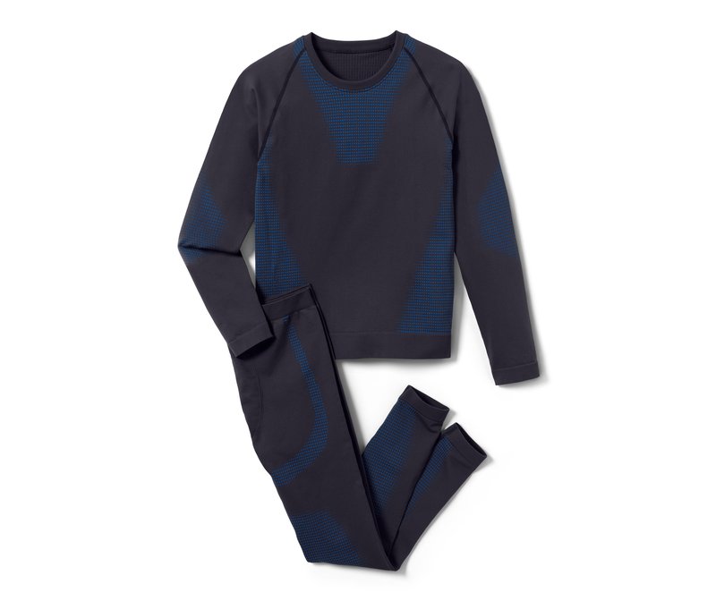 Tchibo - Seamless-Funktionsunterwäsche - Herren - Gr. L - anthrazit