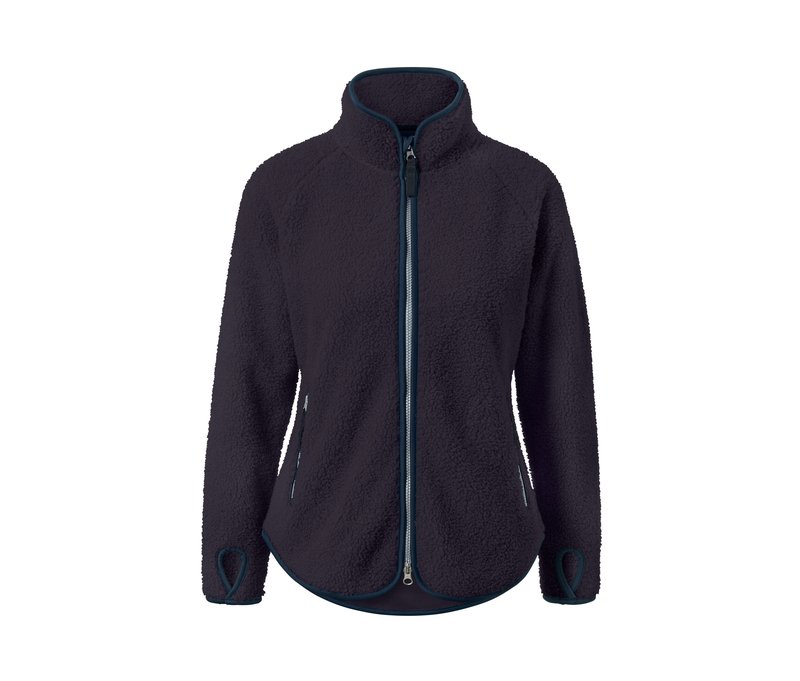 Tchibo - Teddyjacke - Damen - Gr. L - dunkelblau