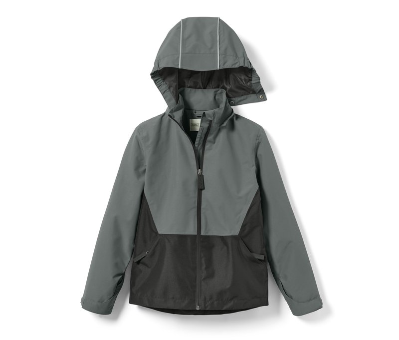 Tchibo - Kinder-Regenjacke - Gr. 146/152 - schwarz