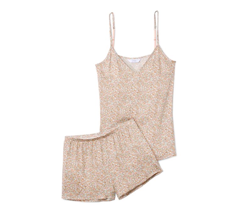 Tchibo - Shorty-Pyjama - Damen - Gr. 38 - mehrfarbig