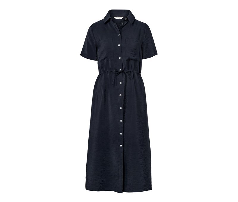 Tchibo - Hemdblusenkleid - Damen - Gr. 44 - dunkelblau