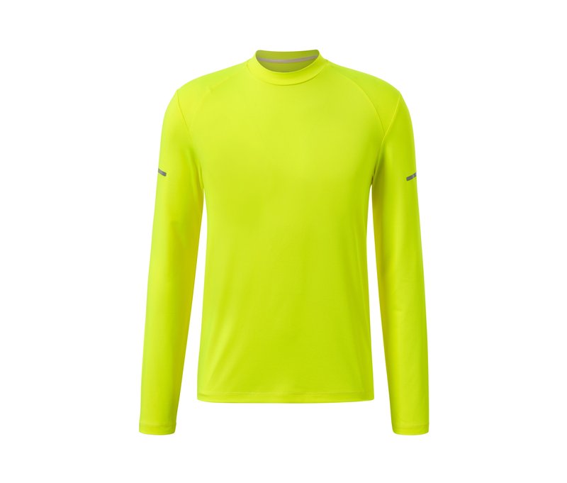 Tchibo - Langarm-Funktionsshirt neongelb - Herren - Gr. M - gelb