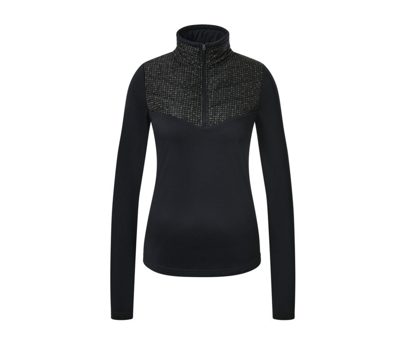Tchibo - Hybrid-Thermoshirt - Damen - Gr. XL - schwarz