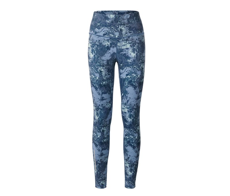 Tchibo - Sporttight - Damen - Gr. XS - dunkelblau/print