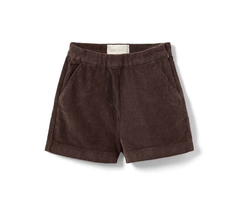Tchibo - Kinder-Cord-Shorts - Mädchen - Gr. 170/176 - braun
