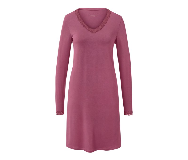 Tchibo - Nachthemd - Damen - Gr. L - dunkelrosa