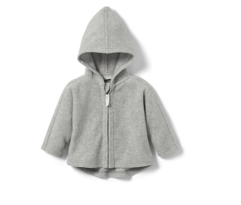 Tchibo - Baby-Fleecejacke - Baby - Gr. 62/68 - grau