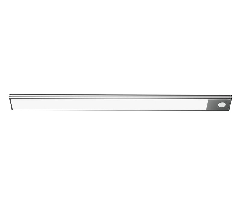 Tchibo - 2 LED-Akku-Multifunktionsleuchten »Cn3« mit Fernbedienung - 40x4,3x1cm - silber - Metall