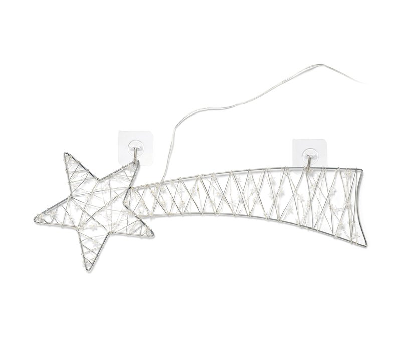 Tchibo - LED-Sternschnuppe - silber