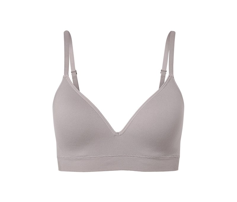 Tchibo - Seamless-Schalen-BH - Damen - Gr. 80A - grau