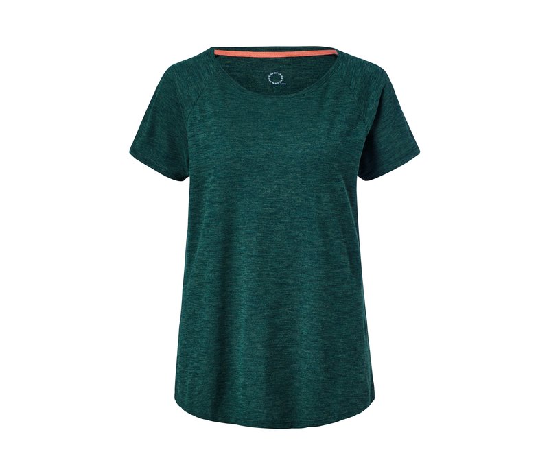 Tchibo - Sportshirt - Damen - Gr. XL - dunkelgrün