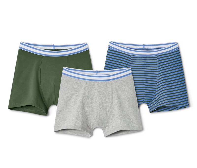 Tchibo - 3 Jungen-Slipboxer - Jungen - Gr. 146/152 - hellblau/print