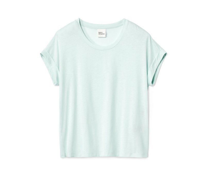 Nah/Studio T-Shirt - Refibra™ - Gr. L - blau