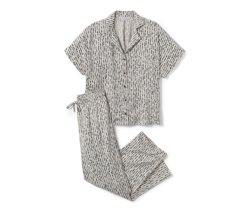 Tchibo - Pyjama - Damen - Gr. 36 - print