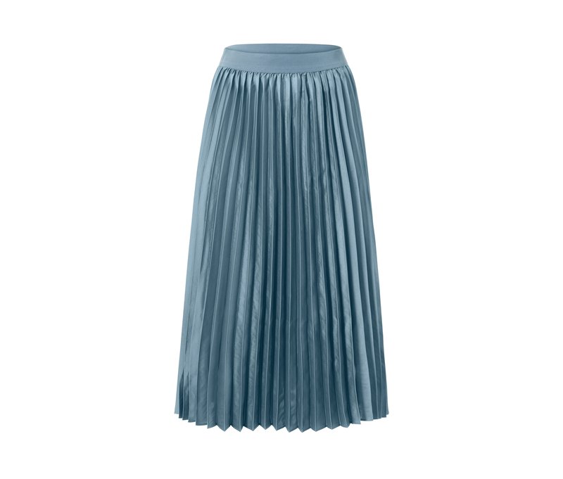 Tchibo - Plisseerock - Damen - Gr. 38 - blau