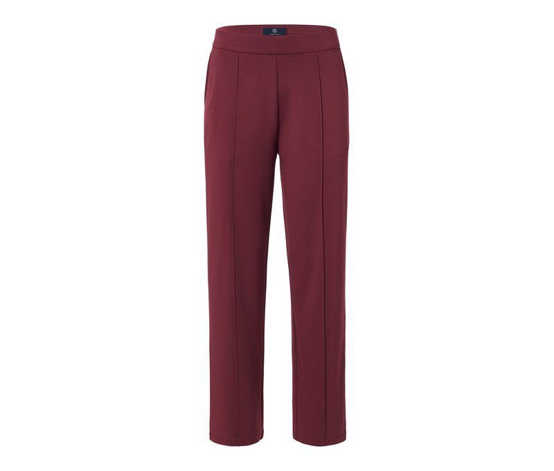 Tchibo - Joggpants mit Biese - Damen - Gr. XL - dunkelrot