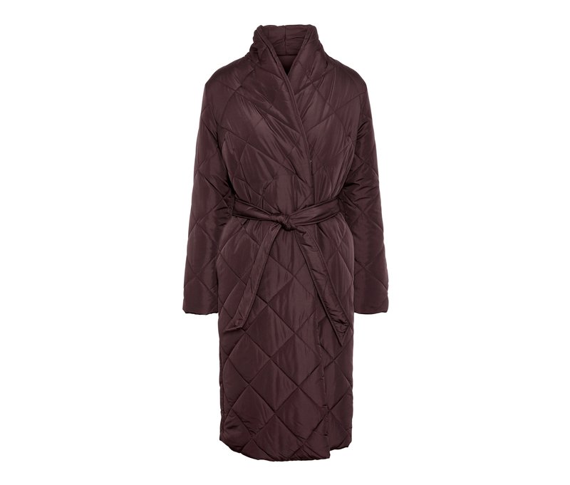 Tchibo - Steppmantel - Damen - Gr. 46 - dunkellila