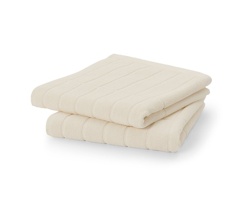 Tchibo - 2 Handtücher in Premiumqualität - creme