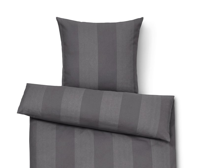 Tchibo - Premium-Edelflanell-Bettwäsche - dunkelgrau