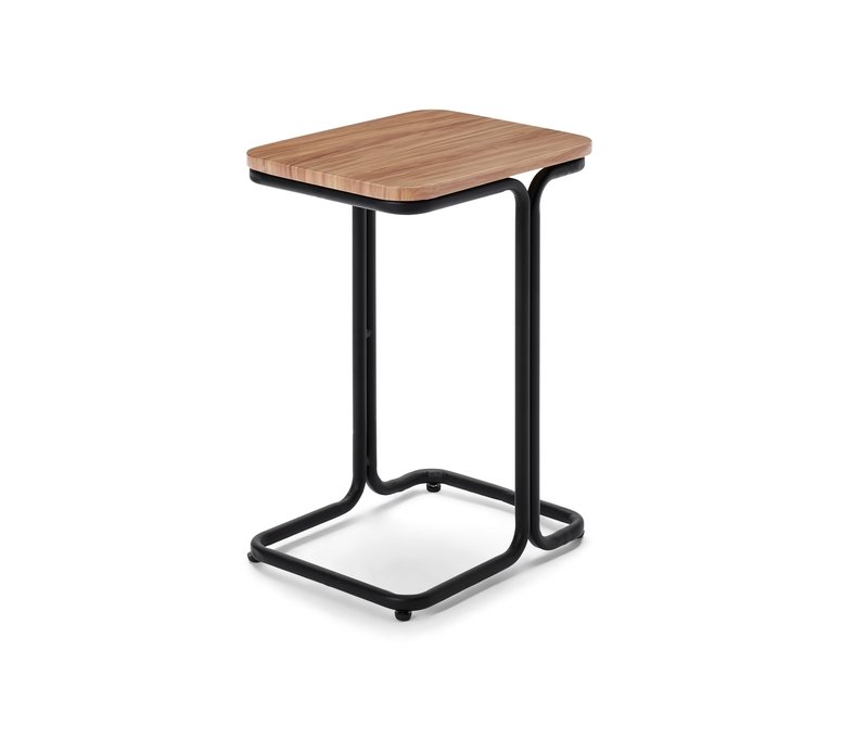 Tchibo - C-Table aus Aluminium - 37x30x52cm - schwarz - Aluminium / Polypropylen